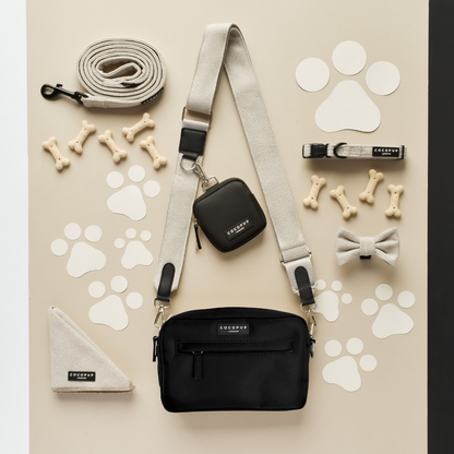 Build Your Own Dog Walking Bag - Black Bag
