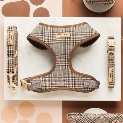 Pup Plaid Adjustable Neck HARNESS